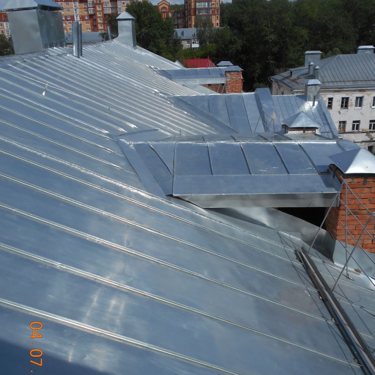 ул. Белинского 21.1, кровля, 2022 г.